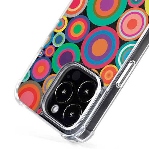 Psychedelic Circles iPhone 16 Pro MagSafe Case